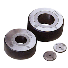 Setting ring gauge DIN 2250-C of tungsten carbide Ø 23 mm