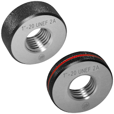 Thread ring gauge GO or NO-GO 2A 1''-20 UNEF