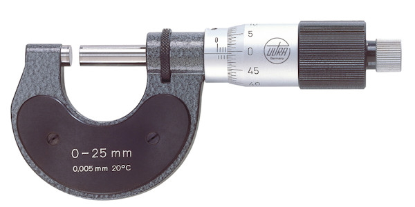 External micrometer precision model Reading 0,005 mm 200 - 225 mm
