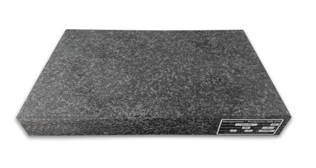 Granite Measuring and Control Plate  DIN 876, acc. 00 400mm x 250mm x 50mm U1501102