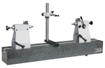 Concentricity tester with granite bench with V-blocks 200mm x 850mm