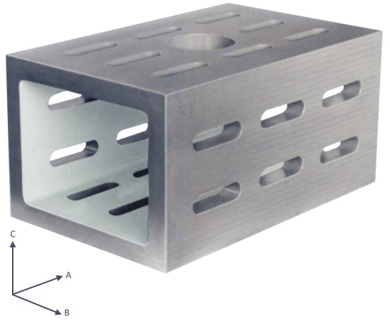 Clamping cube Grade 3 250x150x100 mm Clamping cube Grade 3 250x150x100 mm