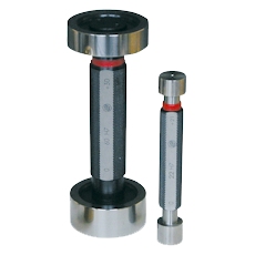 Limit plug gauges made of hardened tool steel with GO and NO-GO side. Limit plug gauges with tolerance H7 or other ISO-tolerances A-ZC quality 6-13. More on request.