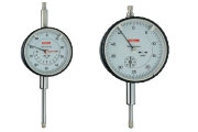 Dial gauges with inch-graduation 0,0005 from Käfer and a measuring range of 1,0 inch.