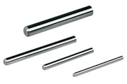 Single pin gauges made of  tungsten carbide steps: 0,001 mm, Diameters from 0,5 mm up to 20,0 mm. Pin gauges with tolerance 1,0µm. Other diameters and higher accuracy on request.